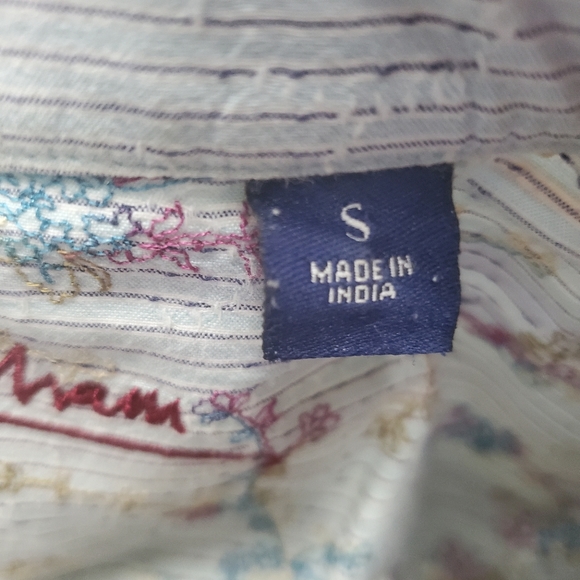 Robert Graham Multi-Color Stripe Button Down Shirt - Picture 10 of 11